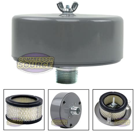 metal compressor air filter housing|air intake filters for compressors.